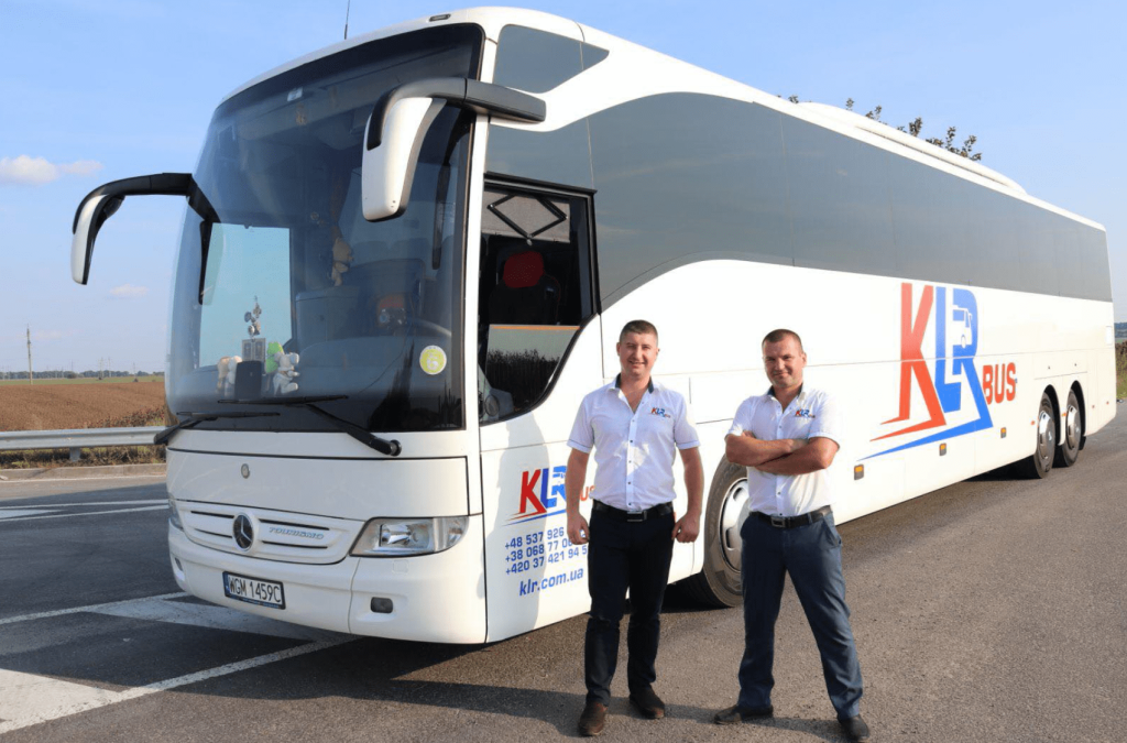KLR bus досвідчені водії на ресі Прага Київ